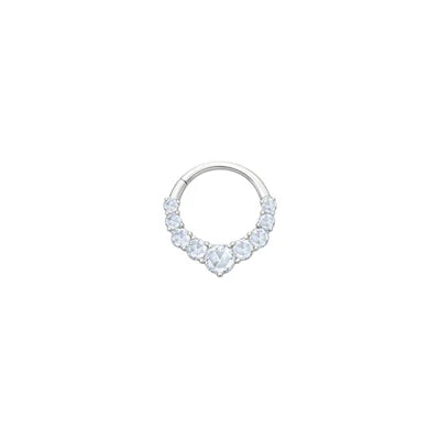Sitting Pretty Clicker with White Topaz