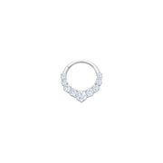 Sitting Pretty Clicker with White Topaz