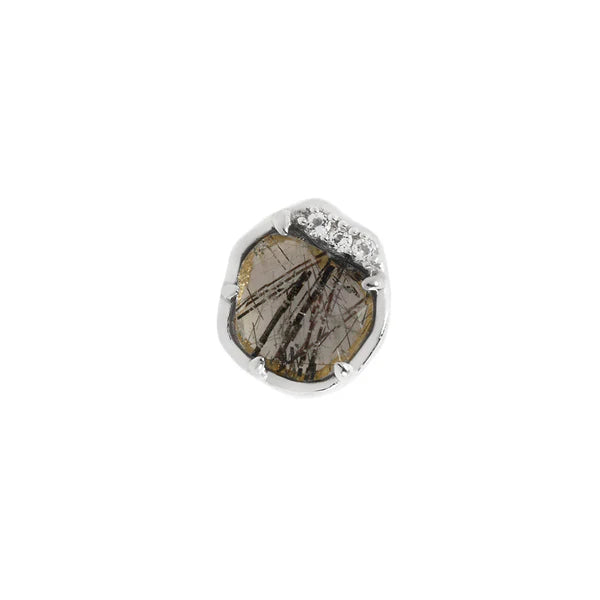 Buddha Jewelry Vision Tourmalated Quartz Threadless End