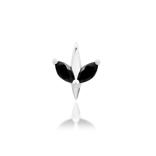 Junipurr Jewelry Lucienne - Black CZ