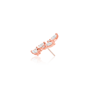 14ct Gold CZ Vine  End – Andreia