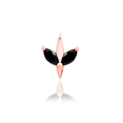 Junipurr Jewelry Lucienne - Black CZ