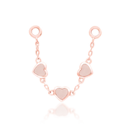 Junipurr Jewelry valentine chain charm