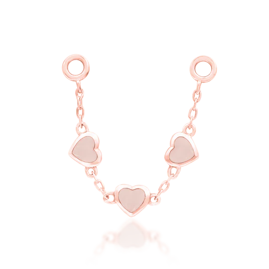 Junipurr Jewelry valentine chain charm