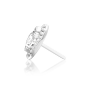Junipurr Jewelry Glorie White CZ