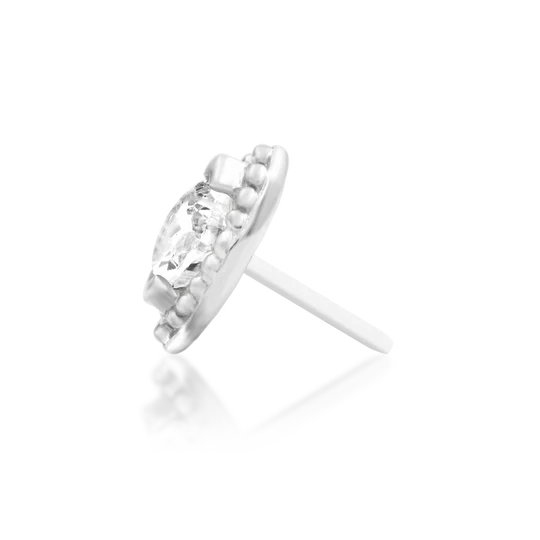Junipurr Jewelry Glorie White CZ