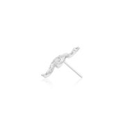 Junipurr 14ct Gold Textured Snake End