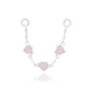 Junipurr Jewelry valentine chain charm