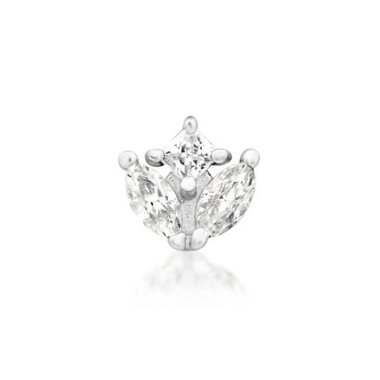Junipurr Jewelry Vi White CZ