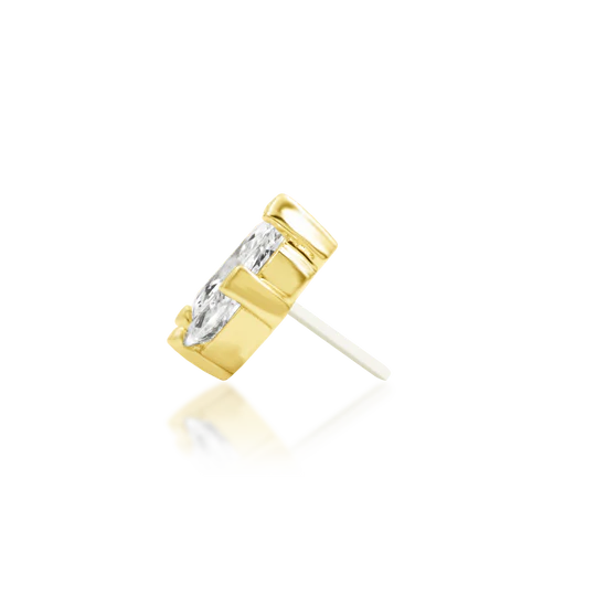 Junipurr Beaded Fan End – 14ct Gold