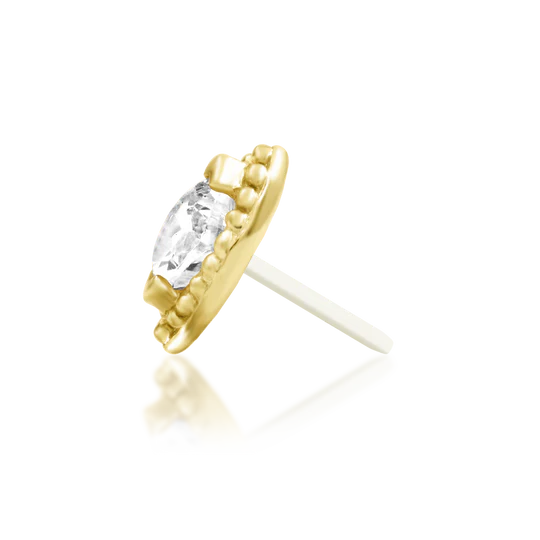 Junipurr Jewelry Glorie White CZ