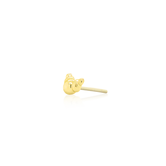 Junipurr Jewellery – Gold Croissant Threadless End