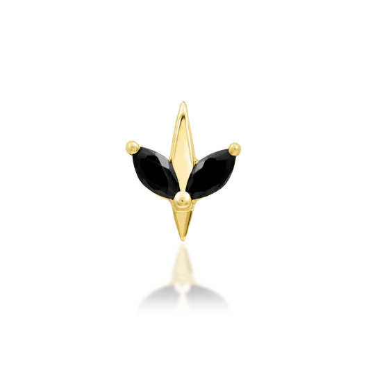 Junipurr Jewelry Lucienne - Black CZ