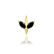 Junipurr Jewelry Lucienne - Black CZ