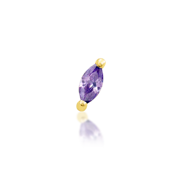 Junipurr Marquise End – 14ct Gold