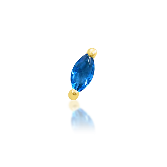 Junipurr Marquise End – 14ct Gold