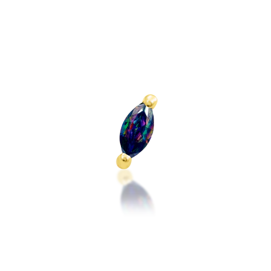 Junipurr Marquise End – 14ct Gold