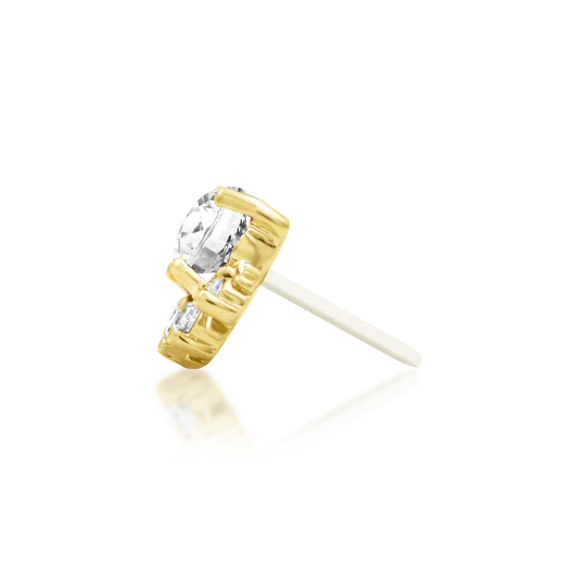 Junipurr Jewelry Rolina White CZ