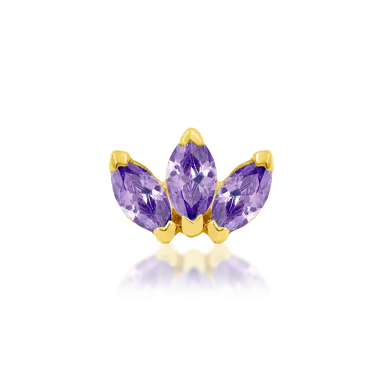 Junipurr Triple Marquise Fan End