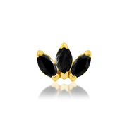 Junipurr Triple Marquise Fan End