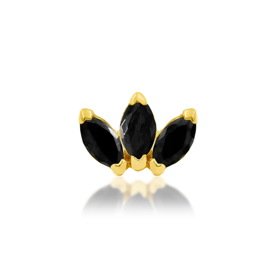 Junipurr Triple Marquise Fan End