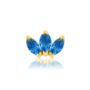 Junipurr Triple Marquise Fan End