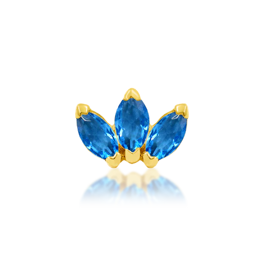 Junipurr Triple Marquise Fan End