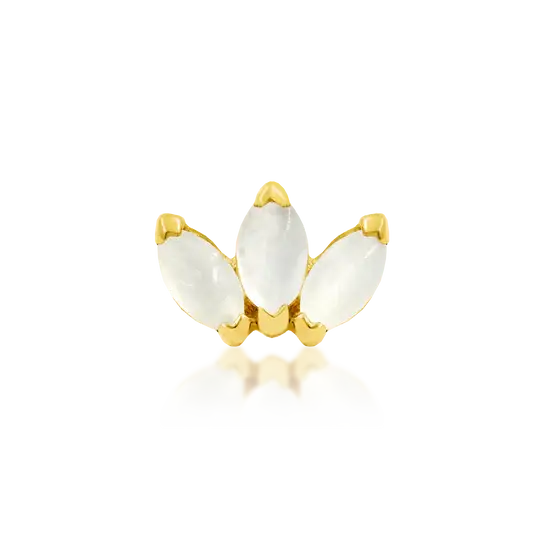 Junipurr Triple Marquise Fan End