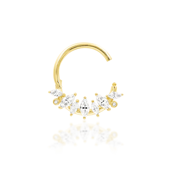 Junipurr Winter Clicker Ring – 14ct Gold