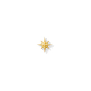 Twinkle End 14ct Gold Star