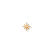 Twinkle End 14ct Gold Star